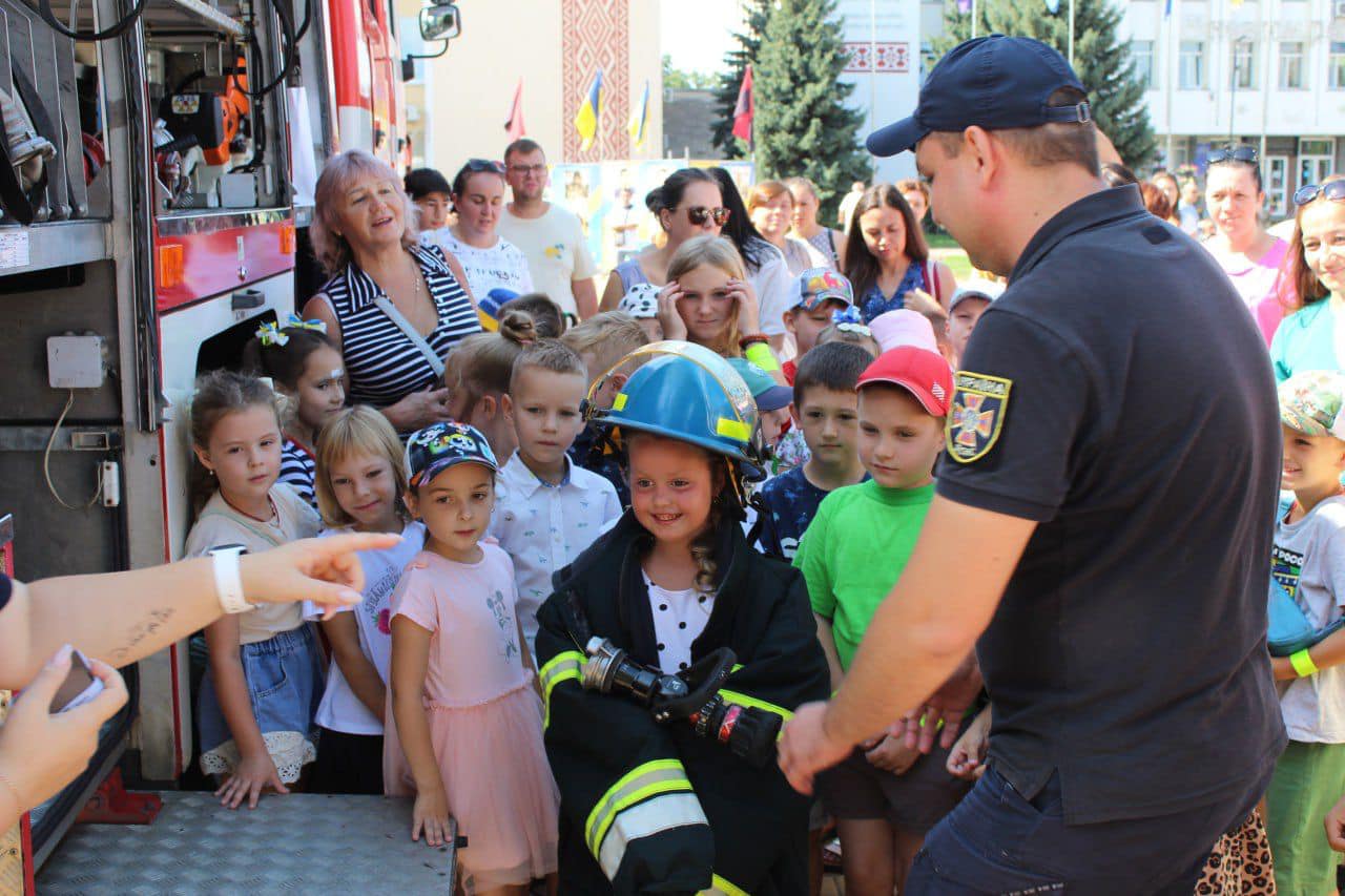 У Борисполі відбувся захід для першокласників району з числа ВПО – Дяченко